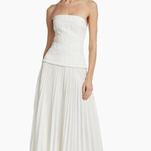 Acler Bristol Strapless Midi-Dress